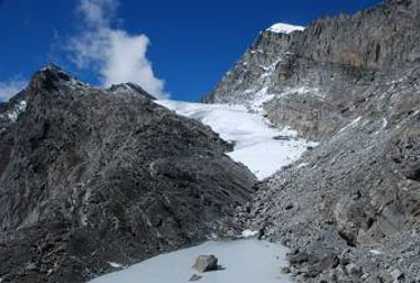 2008年のヒマラヤ氷河（写真：名古屋大学提供）