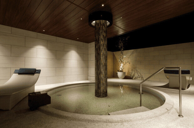 唯一無二の純泉は、大浴場でも堪能できます。