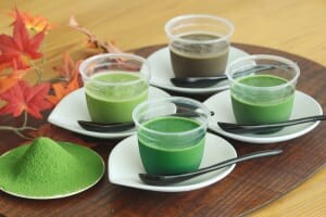 極濃厚4種の宇治茶プリン品種食べ比べセット／D-matcha