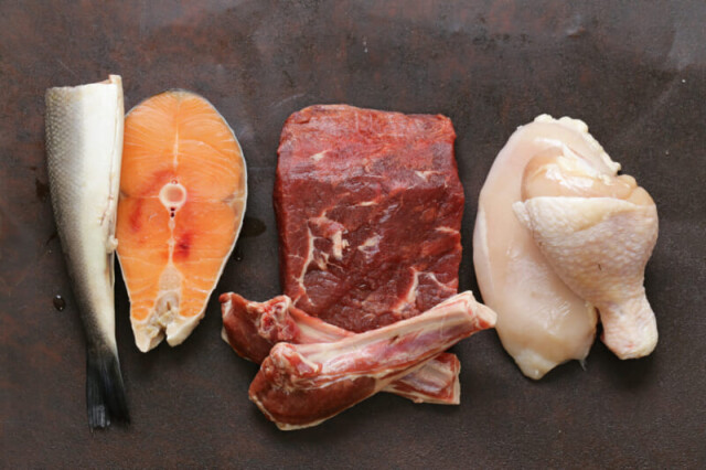 低脂質の肉か魚