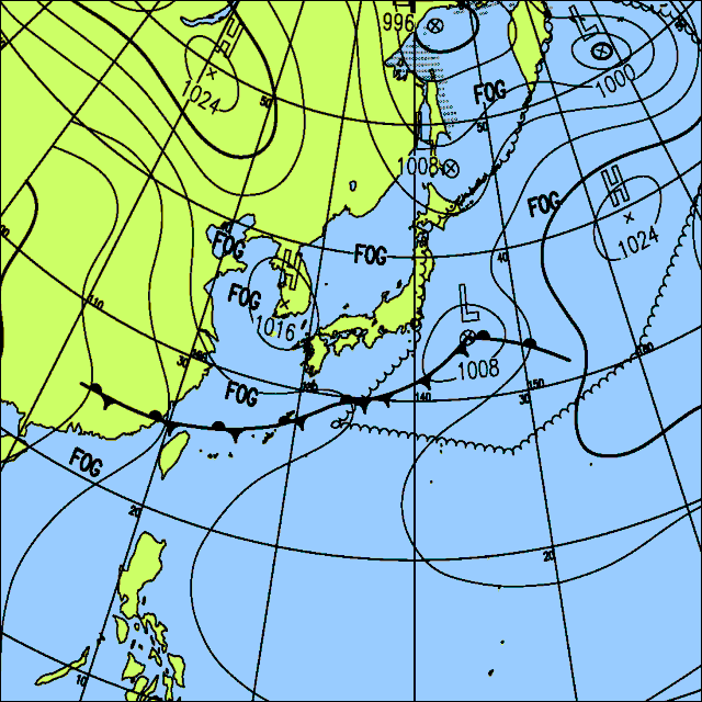 今日は北日本で晴れ間が出るが東〜西日本は曇りや雨の所が多い
