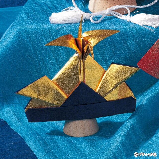 折り紙「鶴の兜」の作り方