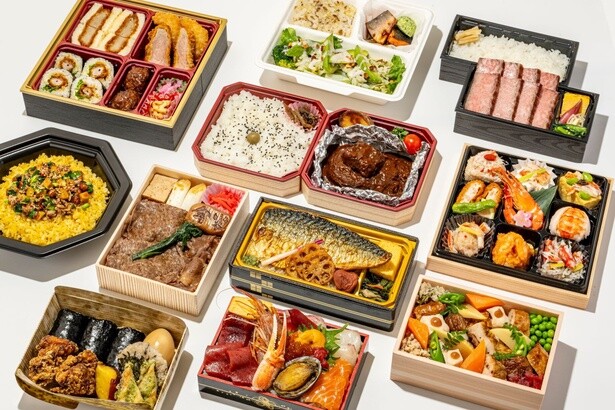新規7店舗を加えた常設25ショップに限定弁当がずらり！グランスタ東京のお弁当＆惣菜ゾーンがパワーアップ