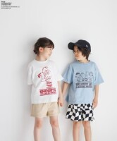 BAYFLOWからスヌーピーデザインのキッズTシャツが発売！カラバリ豊富で親子ペアコーデも楽しめる