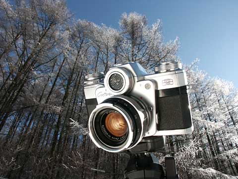 今日のクラシックカメラ(Contarex　1型　1958年）