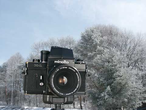今日のクラシックカメラ（ミノルタX-1）