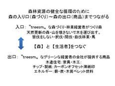 佐々木さんの提唱するTreesm（ツリーズム）というコンセプト