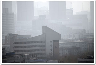 都市汚染イメージ
