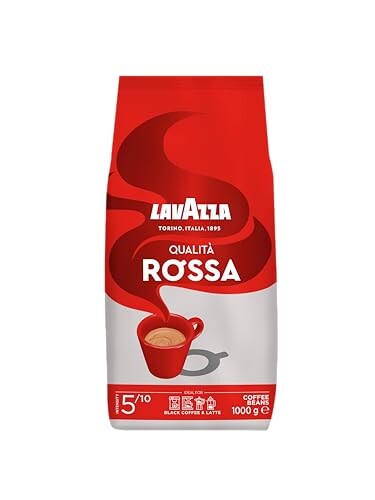 Lavazza Qualita Rossa Coffee Beans (1Kg) ラバッツァ品質赤いコーヒー豆（ 1キロ）