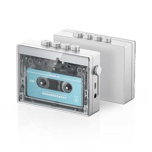 FIIO CP13 Transparent 【日本正規店より発送・シリアルナンバー付】フィーオ 透明 クリア ポータブル カセ...