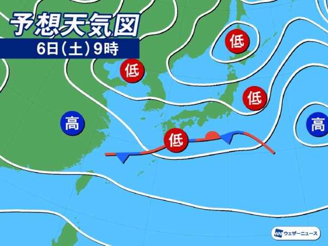 今日6日 土 の天気 東京などは花粉飛散に注意 気温上がり北日本は雪解けが進む コラム 緑のgoo