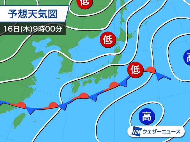 今日6月16日 木 の天気 関東など天気回復し蒸し暑い 北海道は雨の一日 コラム 緑のgoo