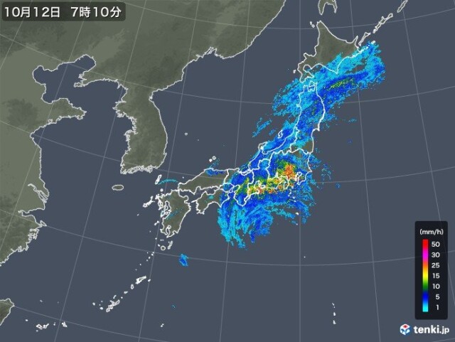 台風19号 非常に強い勢力で関東 東海に上陸へ コラム 緑のgoo