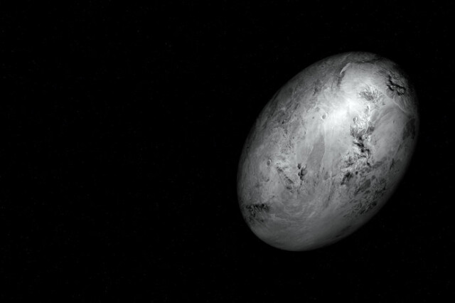 太陽系外縁天体の中の冥王星型天体の一つ準惑星ハウメア。独特の天体が数多く見つかっています