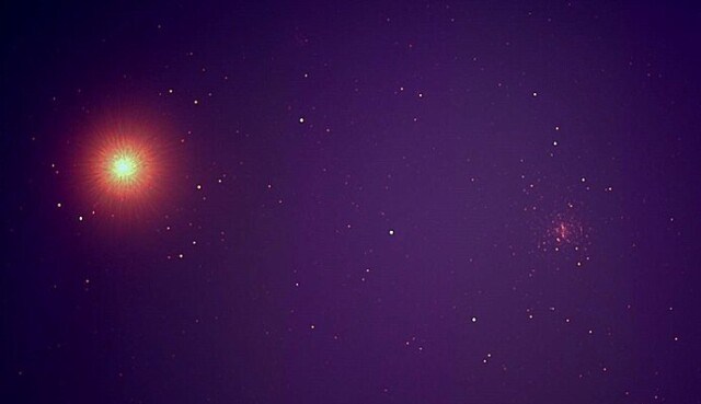 超巨星アンタレス。しかしそれでも現在観測される宇宙の恒星で23番目の大きさです