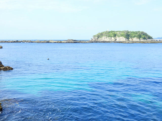 須崎恵比須島の海