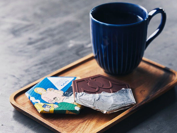 「USHIO CHOCOLATL×夏目坂珈琲 ミルクチョコレート」