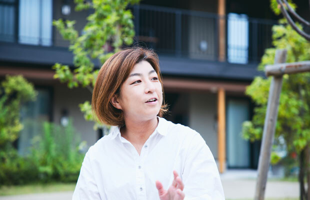 〈コーミン〉代表取締役の入江智子さん。