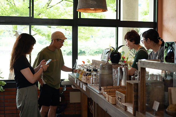 カフェの会計