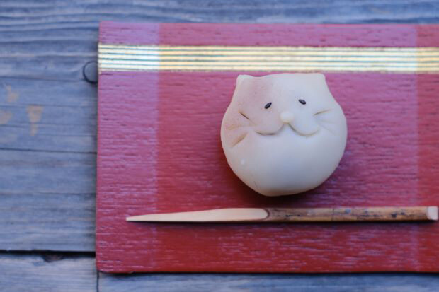 猫モチーフのお菓子