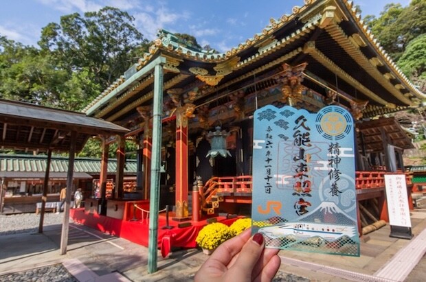 特別な御朱印をいろいろな場所で透かして楽しめる。