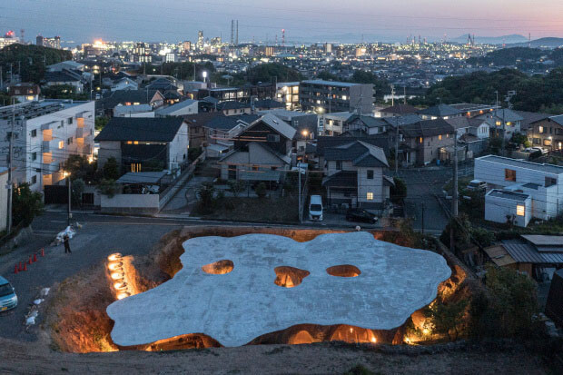 〈maison owl〉上空から