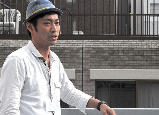 当時のomusubi不動産代表・殿塚建吾（以下殿塚）。