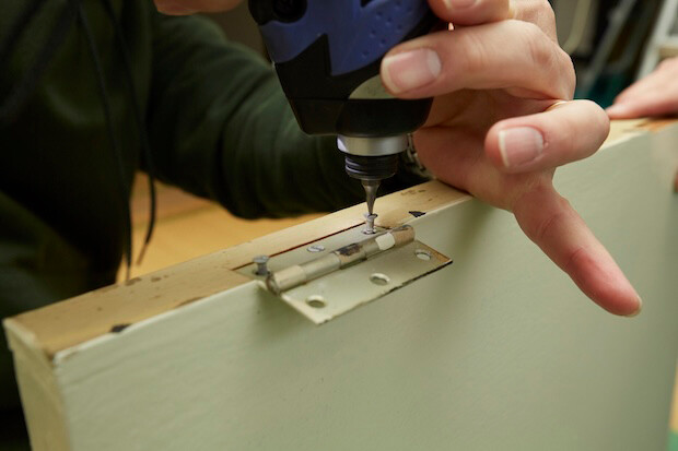 DIY作業の様子