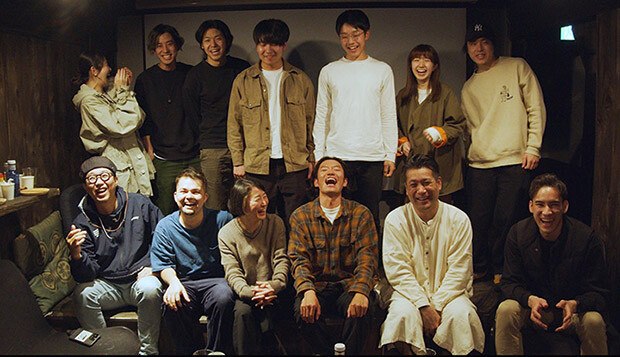 「夢を語る会」の集合写真