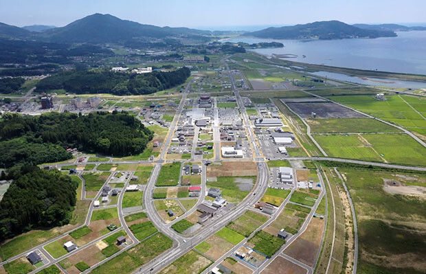現在の陸前高田のまち。