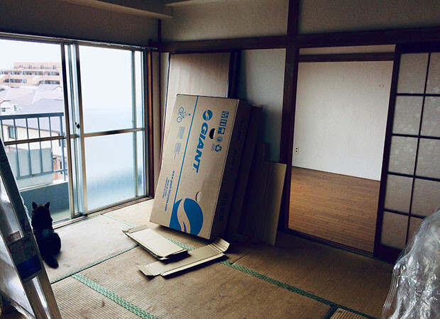 とある入居者さんによるDIYのbefore。
