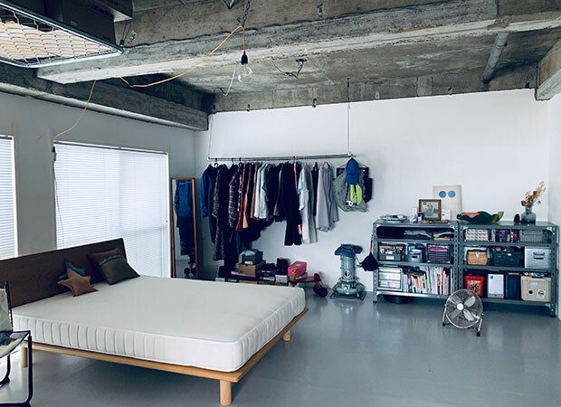 とある入居者さんのDIYによるafter。同じお部屋とは思えない仕上がり！