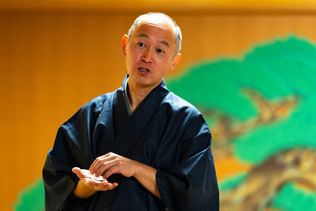 江崎福王会十二世江崎欽次朗さん
