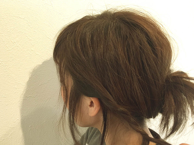 「ぎゃくりんぱ」で髪にボリュームを！ボブヘアでもcoolにきまる簡単アップヘアアレンジ