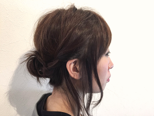 「ぎゃくりんぱ」で髪にボリュームを！ボブヘアでもcoolにきまる簡単アップヘアアレンジ