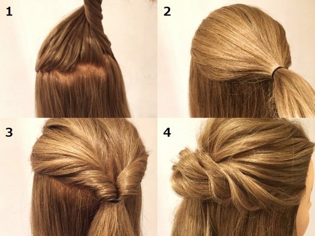 くるりんぱテクニックだけでできる簡単ポニーテールアレンジの手順・やり方