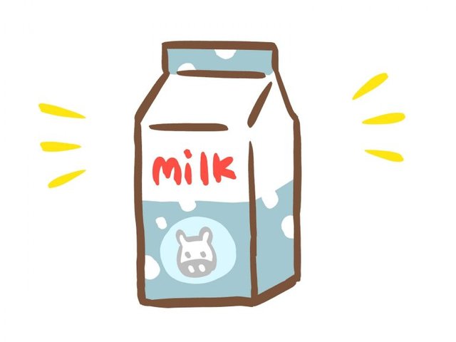 最近、牛乳飲んでいますか？