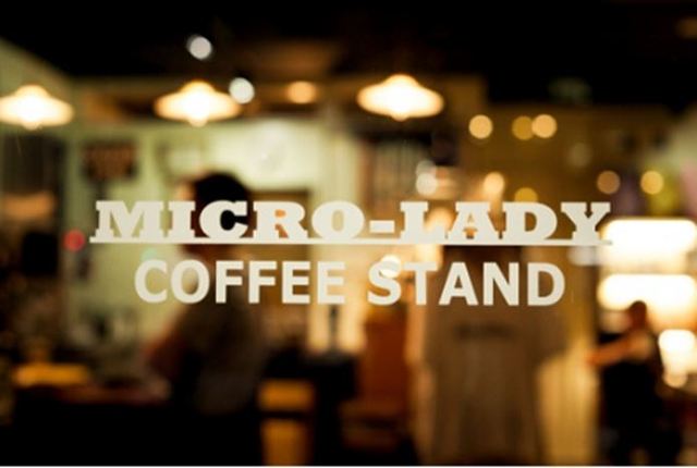 MICRO-LADY COFFEE STAND>