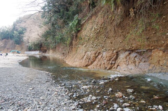 巾着田の川