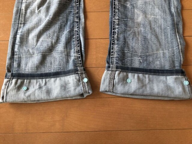 まち針を刺します