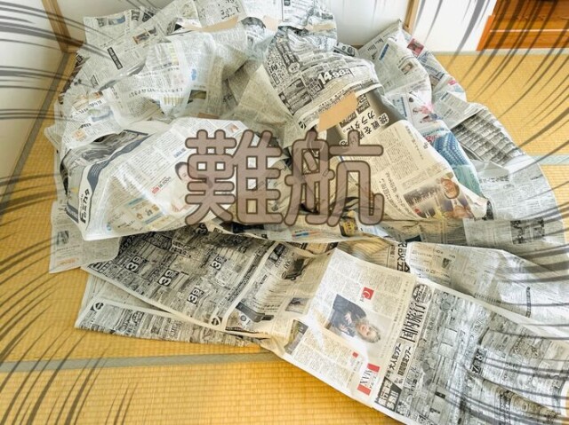 新聞紙の巨大ドーム、作ってみた】子どもが絶対に喜ぶ＆大興奮の