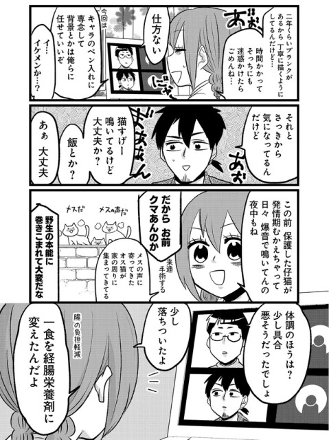 猫すげー鳴いてるけど