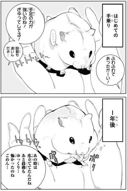 怖かったのね　ごめん…
