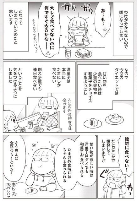 甘い物を食べたい時は
