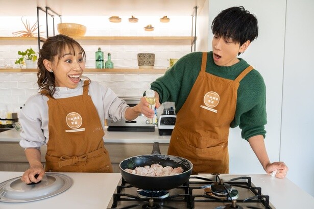 みきママの「ストップ！」に「え、もう!?」と驚く小山さん