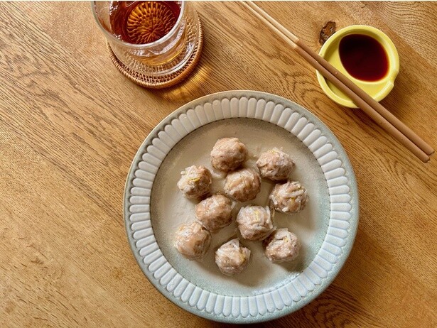 レンジでもやしシューマイ