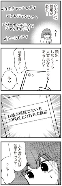 人と喋るのは苦手だけど…