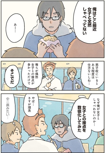女子と全然しゃべってない