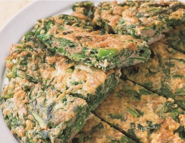 ゴロゴロそぼろの中華炒め、春菊のチヂミ…ひき肉を使った青菜のおかず2選