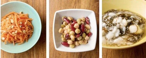 「まごわやさしい」を意識して、副菜をたくさん食べるのがにーよん式
